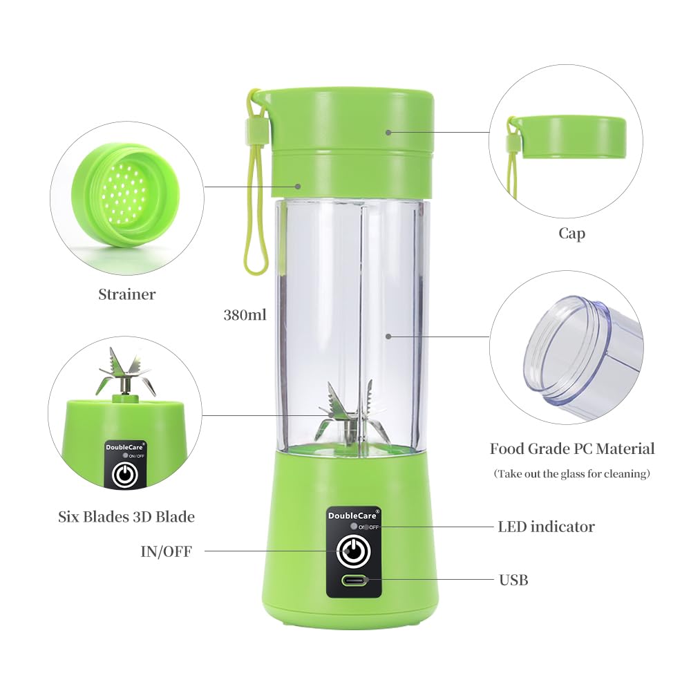 Blender Portable Électrique USB – Préparez Vos Smoothies Partout